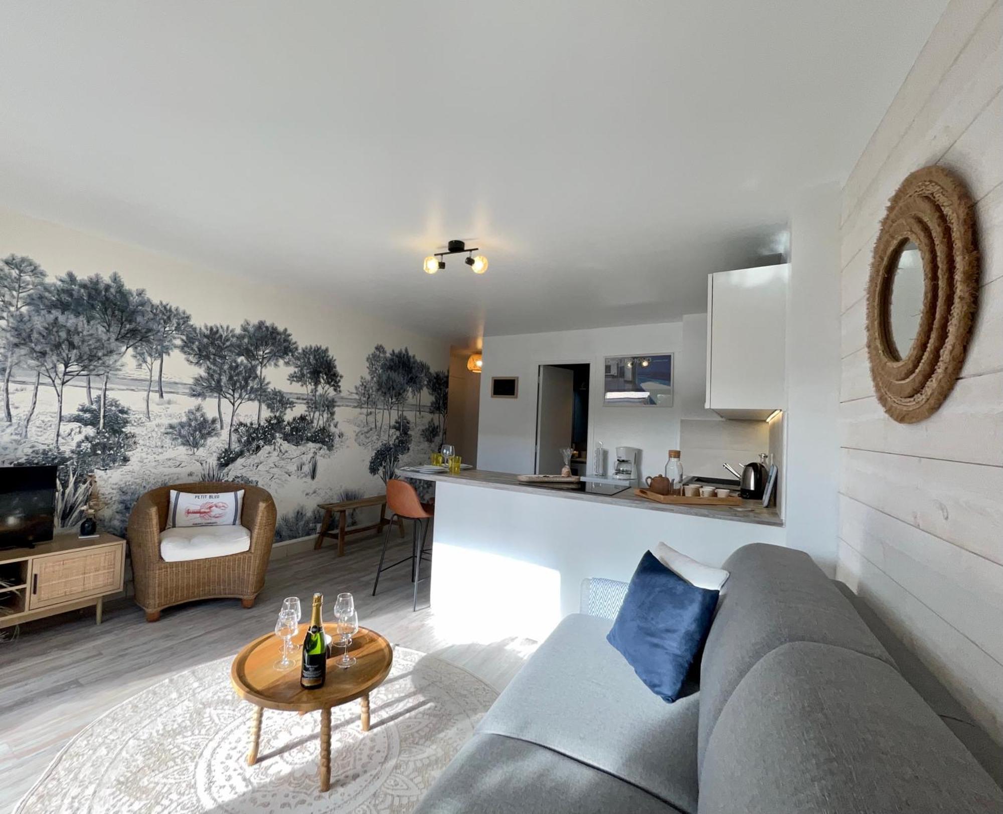 Le Nid Douillet, Studio Avec Terrasse Et Parking A 400M Des Plages Larmor-Plage Zewnętrze zdjęcie
